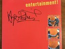 Gang Of Four, Entertainment Vinyl LP - SIGNED Jon King Hugo Burnham