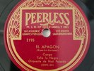 Tona La Negra El Apagon Que Hombre Tan Simpatico Peerless 2195 Latin 78 RPM HEAR