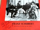 ANGELICA MAY ODEON TRIO - SCHUBERT 1960s ED1 IMPRESSION LP  **w/ AUTOGRAPH MINT