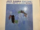 STAN GETZ/LUIZ BONFA' JAZZ SAMBA ENCORE VERVE 1963 PRESSING EX/VG