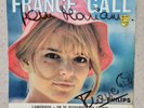 Rare EP de France Gall Dédicacé. Gainsbourg 