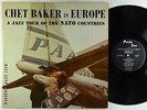 Chet Baker - In Europe: A Jazz Tour LP - Pacific Jazz - PJ-1218 Mono DG