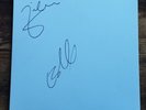 SIMPLE MINDS - DIRECTION OF THE HEART VINYL TEST PRESSING SIGNED/AUTOGRAPH