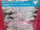 BRAHMS KUBELIK VPO SYM. 3 1959 DECCA UK SXL 2104 WB ED1 STEREO RARE LP