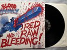 BLOOD MONEY - RED RAW AND BLEEDING  (1986) - LP - 1ST PRESS - VERY RARE  - EX