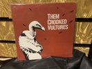 THEM CROOKED VULTURES 2009 2LP W/ Dave Grohl Of Foo Fighters Josh Homme QOTSA