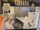 NIRVANA BLEACH 20TH ANNIVERSARY 2LP NEWBURY COMICS CLEAR/BLACK SWIRL VINYL New