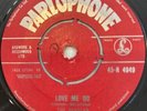 THE BEATLES LOVE ME DO/PS I LOVE YOU.  7”SINGLE 1ST UK PRESSING  VG++ 1962. RARE
