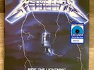 METALLICA - RIDE THE LIGHTNING LP BLUE VINYL SEALED THRASH SPEED METAL