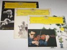 3x DGG Wolfgang Schneiderhan Violin Concertos Mendelssohn Bruch Brahms Beethoven