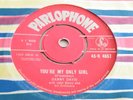 DANNY DAVIS 'YOU'RE MY ONLY GIRL / LOVE ME' 45 UK PARLOPHONE 1960 JOHN BARRY