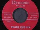 UNIQUE TEENS: whatcha know knew / run fast DYNAMIC 7