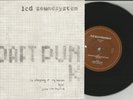 LCD SOUNDSYSTEM Daft Punk playing LIVE & EDIT EUROPE HEAVY WEIGHT 7” Vinyl Inch