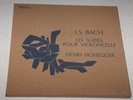 3LP Box Henri Honegger Bach Suites for Violoncello SOLO Valois CMB22 stunning NM