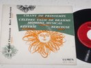 Michel Chauveton Violin RECITAL Chant De Printemps 45 RPM Lumen LD 1-426 EX+