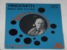 Serge Collot Hindemith Sonata for Viola 45RPM 1969 Disques Adès 17.018 ED1 NM