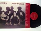 QUEEN the works LP EX/EX, EMC 24 0014 1, vinyl, album, with lyric inner, uk 1984