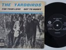 YARDBIRDS For Your Love RARE Sweden Denmark 45 BLUE VARIANT garage swedish HEAR