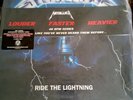 METALLICA Ride The Lightning 2LP 45RPM Half Speed Mastered Audiophile 180g 2008