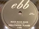 HOLLYWOOD FLAMES-EBB 119-BUZZ-BUZZ-BUZZ/CRAZY=WEST COAST DOO-WOP HIT 78 EX