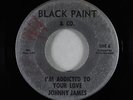Northern Soul Funk 45 - Johnny James - I'm Addicted/Ali Shuffle - Black Paint