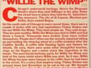 Stevie Ray Vaughan And Double Trouble Willie Die Wimp 1986 US Promo Nur 30.5cm