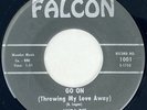 LINDA DEE Go On (Throwing My Love Away) Falcon Teen Rocker 45 HEAR