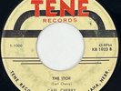 CARL CHERRY The Itch / Baby Doll Tene Rare Rockabilly 45 HEAR