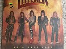 LITTERER Rock This City EX Vinyl LP Iowa Private Press Hair Metal Catamount 1987