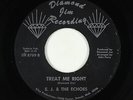 Northern Soul 45 - E.J. & The Echoes - Treat Me Right - Diamond Jim - VG+