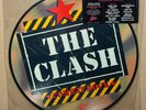 1983 LP THE CLASH Epic COMBAT ROCK Promo Demonstration Copy PICTURE DISC & Inser