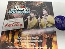 DONNY & MARIE, OSMONDS BROTHERS ( THE GLORY OF AMERICA ) COCA COLA STICKER, 1983