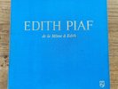 Coffret 4 disques vinyles 33 tours de la môme à Edith      EDITH PIAF