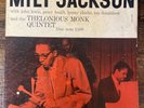 MILT JACKSON w Thelonious Monk Quintet  LP Vintage 1957 Vinyl BLP 1509 Blue Note
