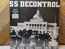 SS Decontrol The Kids Will Have Their Say Black Split Vinyl LP 750 SSD