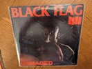 Black Flag - Damaged LP (SST/Unicorn - Parental Sticker Included) 1981 Pressing