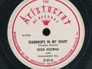 78tk-hillbilly-ARISTOCRAT 2101-Dick Hiorns-(Teardrops in my heart/They're burnin