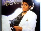 MICHAEL JACKSON THRILLER RARE ORIG'82 EPIC LP w/1st COVER w/FAN CLUB INSERT MINT