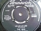 THE WHO.LA LA LA LIES./THE GOODS GONE,ORIGINAL.7