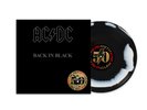 AC/DC Back in Black 50th Anniv.  Black White Vinyl 12
