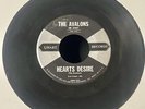 The Avalons 1958 DOO WOP 45 My Hearts Desire / Ebbtide UNART Original VG++ HEAR