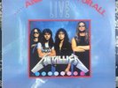 Vintage METALLICA ...and Justice for All Live 1991 Korea Vinyl HJLCP 0010