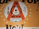 LINDA SCOTT  7” 1969 DEMO MINT VINYL RECORD 45rpm  Psych Mod (  FIRST OF ALL ￼)