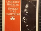 LIGHTNIN' HOPKINS Smokes Like Lightning LP 1963 1ST PRESS Bluesville VINYL Mono