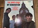 THE WHO SINGS MY GENERATION RARE DECCA LABEL PETE TOWNSHEND DALTRY COPY