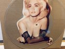 MADONNA - Picture Disc  RARE - UNCUT SHAPE - UNCENSORED Excellent Condition UK