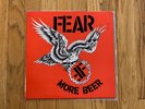 Fear More Beer LP Restless Records 1985 Black Flag Social Distortion Circle Jerk