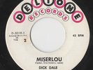 1962 SURF ROCK & ROLL 45  INSTUMENTAL by DICK DALE & THE DELTONES