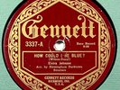 JAZZ -- Elvira Johnson w/ Birmingham Darktown Strutters - Gennett 3337 - 78 HEAR