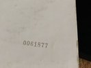 The Beatles White Album Low Number Original US vinyl W/ Photo Spacer Poster